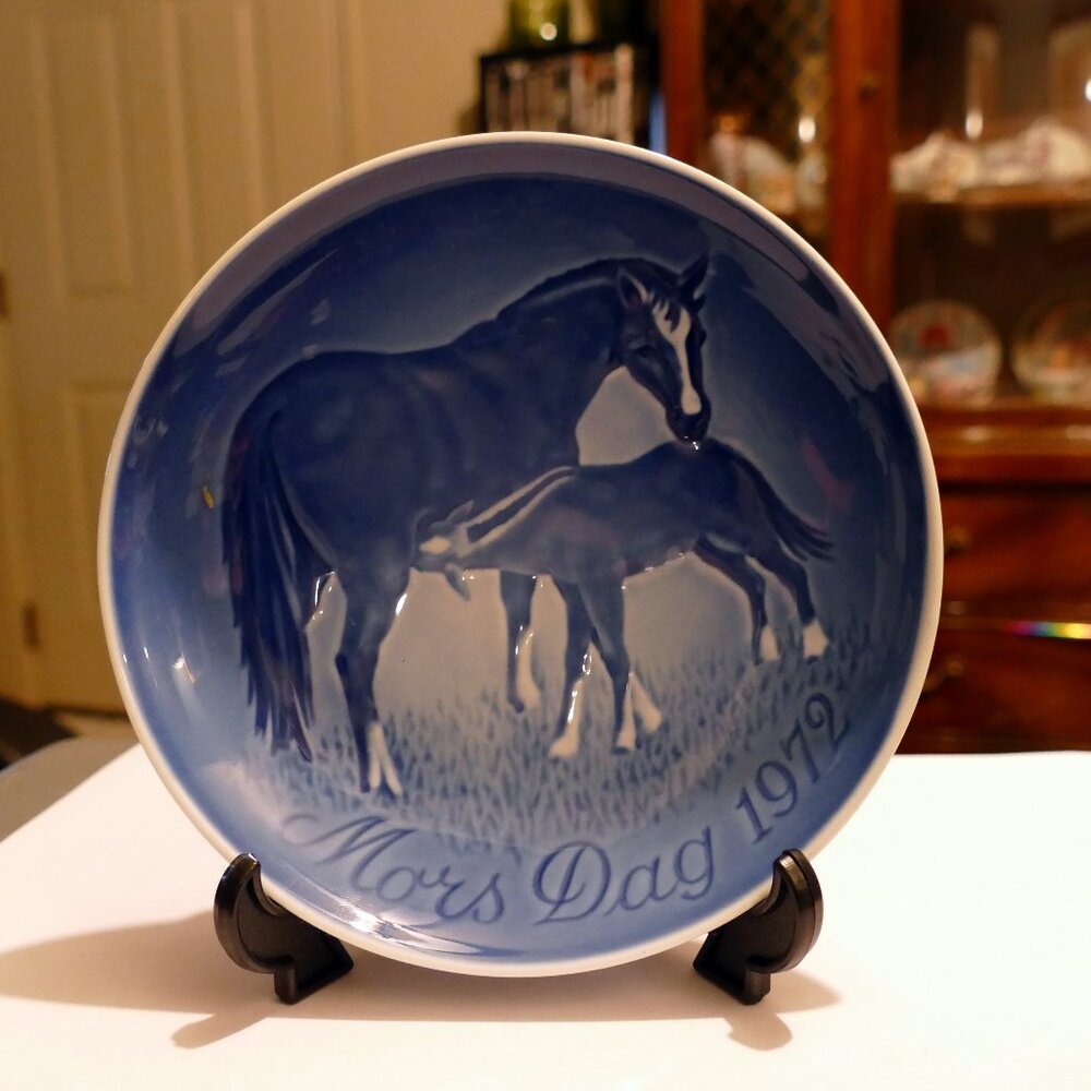 Bing & Grondahl 1972 Mors Dag Collector Plate